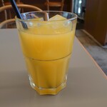 Pasta Alba shonan - セットのオレンジジュース