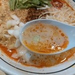 ゴマの効いた坦々スープ