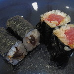 越乃 - 鉄火巻とかんぴょう巻