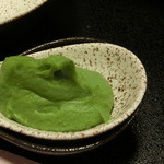 ホテル 湯の本 - 若草鍋の豌豆　意外と合う