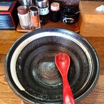 拉麺 えぼし - 今日も、完食✨完飲✨