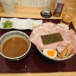 Oumi Tsukemen Kinari - 特製鶏チャーシューつけ麵