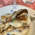 キノシタ - メニューB6,600円、アマダイのポワレ マッシュルームのソース