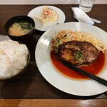 洋食 ツバキ亭 - ハンバーグステーキランチ