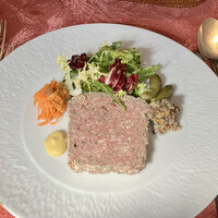 キノシタ - メニューB6,600円、パテ・ド・カンパーニュ