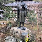 讃岐うどん がもう - 良寛さんの像