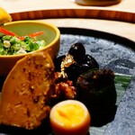 蓬左茶寮 - 名物　フォアグラの味噌漬け