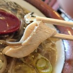 肉そば処 伍らい光 - 親鶏肉