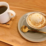 KAWAKUBO COFFEE - コーヒー、アイスのせブリュレ