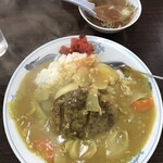 Koukarou - ハンバーグカレー少なめ800円