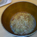 顎で喰らえ - 味付け背脂