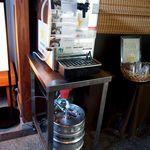 大浴場を出るとセルフのビールサーバーが