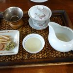 中国茶専門店 楼蘭 - 西湖龍井茶(600円)