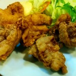 菊乃家本店 - 鳥の唐揚げ 接写