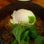 菊乃家本店 - 半熟玉子は最後のお楽しみ