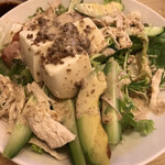 韓国料理　ちぇ家 - 豆腐サラダ