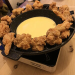 韓国料理　ちぇ家 - カセットコンロで温めます