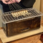 松川 - もろこの塩焼き