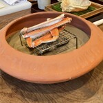 松川 - 焼き蟹の足