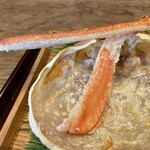 松川 - 焼き蟹の足