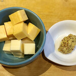 beer cafe へルック - チーズ 2種類 ハーフ＆ハーフ