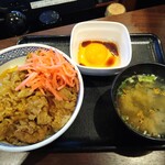 吉野家 - 朝牛定食 499円 並盛 22円 色付き