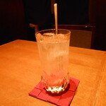 四季旬菜まんま - 梅干しサワー