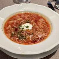 Russian Restaurant ROGOVSKI 銀座 - ボルシチ