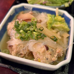 旬鮮厨房だいなモ - 松花堂弁当(\1,500) 鶏団子の春雨煮