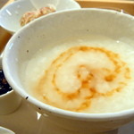 御粥にあわびのダシを♪