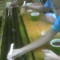 ひろ文 - 流しそうめんの席で…