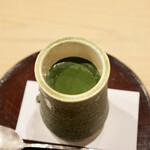 鮨 十兵衛 - 抹茶のブランマンジェ