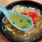 道の駅許田フードコート - お出汁なスープ