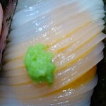 鮨旬美西川 - イカ、雲丹