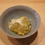 鮨 十兵衛 - 越前蟹蟹味噌と共に