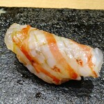 鮨旬美西川 - 車海老蒸し