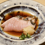 鮨 十兵衛 - メジ鮪ポン酢