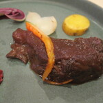 イタリアンレストラン Zucca - 蝦夷鹿・スネ肉の煮込み