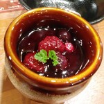 肉匠 坂井 - デザートミックスベリー杏仁