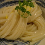 讃岐うどん 白庵 - 相変わらず太くてキラキラ