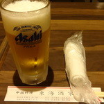 東海菜館 - 生ビール