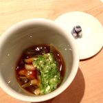 くろぎ - 鮑入りの蓴菜