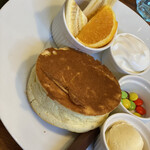 富士山パンケーキ - お絵かきパンケーキ　803円