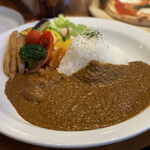 Fujisampankeki - 彩り野菜カレー1628円