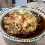 豊しま - 天ぷらそば　350円