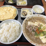 一富士食堂 - 肉吸い定食¥1050 出汁巻き¥400
