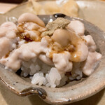 うを徳 - 羅臼 白子ごはん