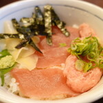 Mekikinoginji - まぐろたたきの赤鉄火丼　750円