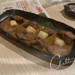 Yotsuya Uoichi Shouten - マグロ頬肉と長ねぎ味噌焼き