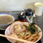 らー麺　Do・Ni・Bo - 煮干し油そば味玉入り780円
